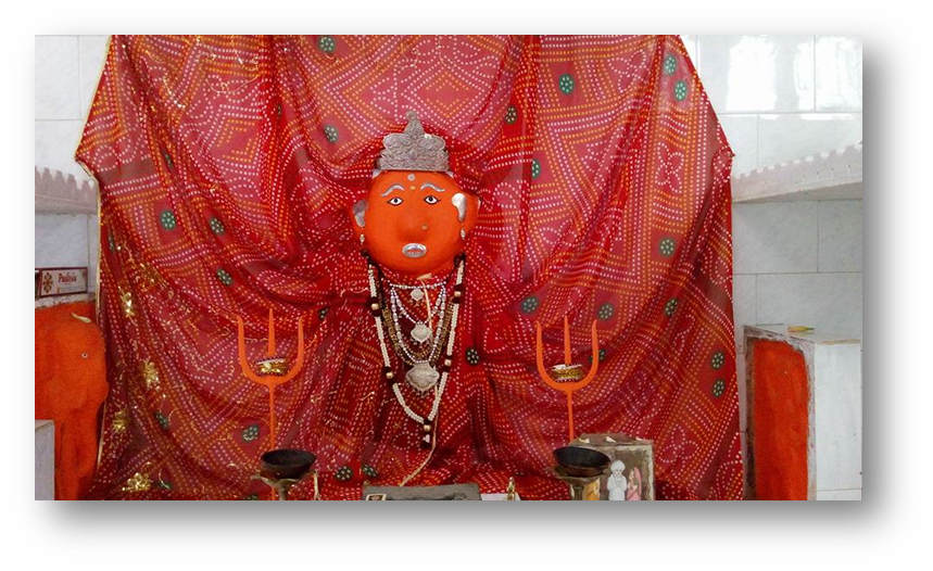 Hinglaj Mata inside Darji Gnati Vadi