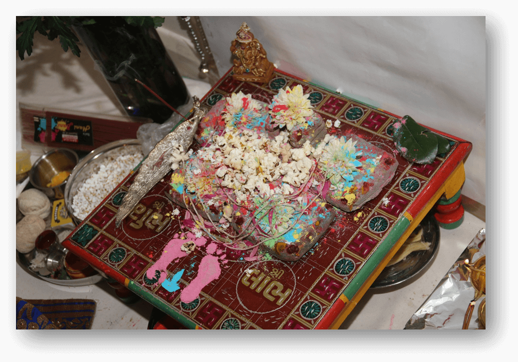 Items required for the Puja and the Puja Sthal