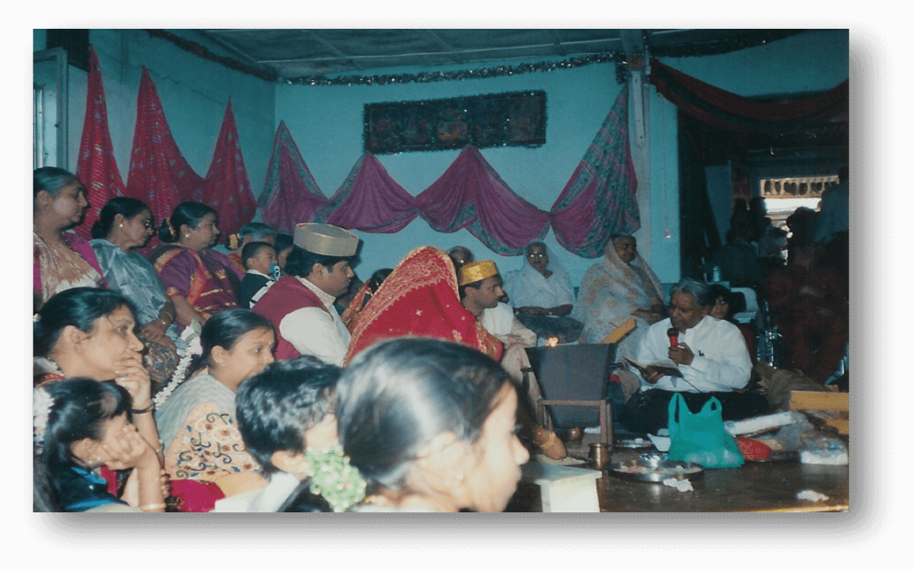 Katha and Yagya at Jay Ambe Mandir