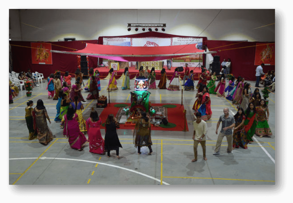 Navratri Festival held at the Shiva Temple