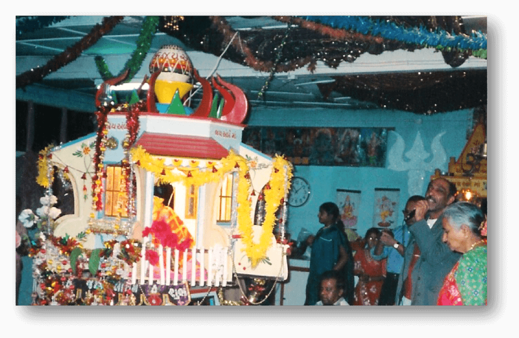 Navratri Festival celebrated at the Jai Ambé Mandir