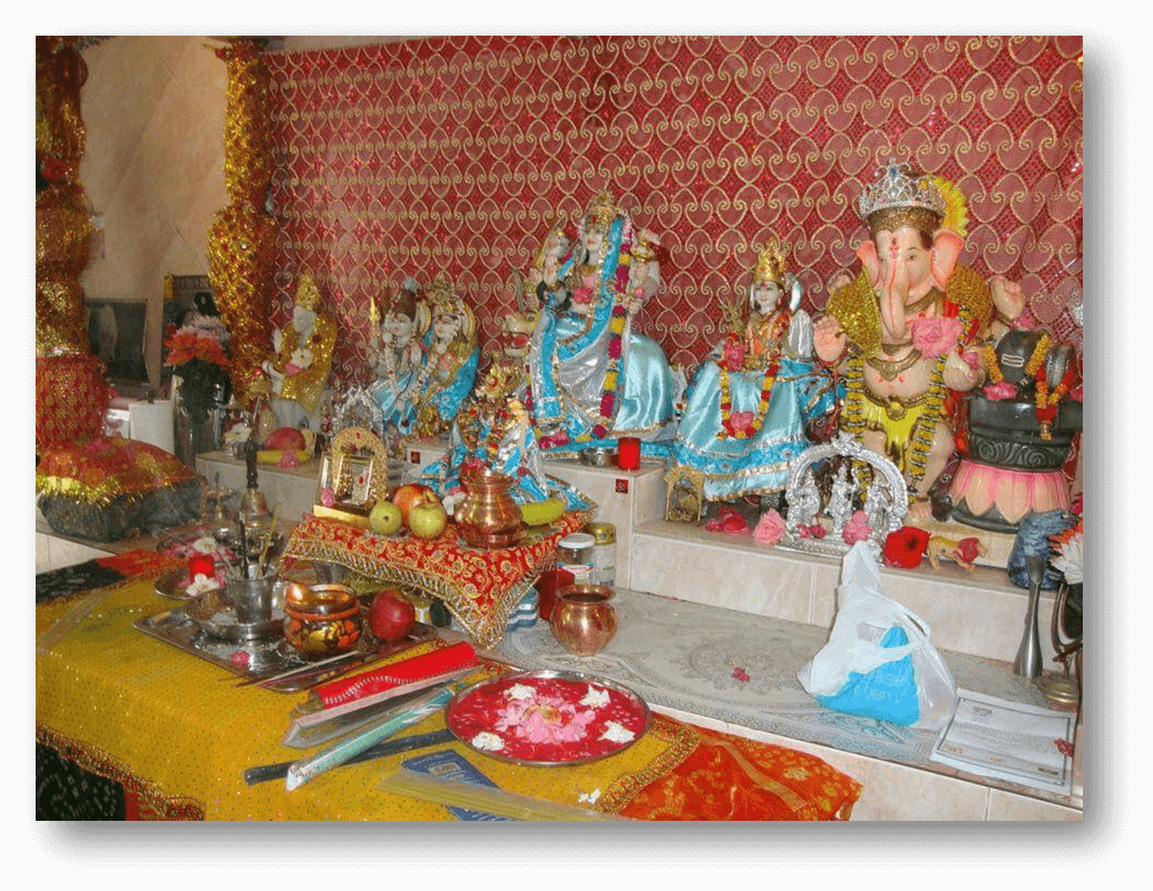 Jai Ambé Mandir situated in the Quinta da Vitória neighbourhood