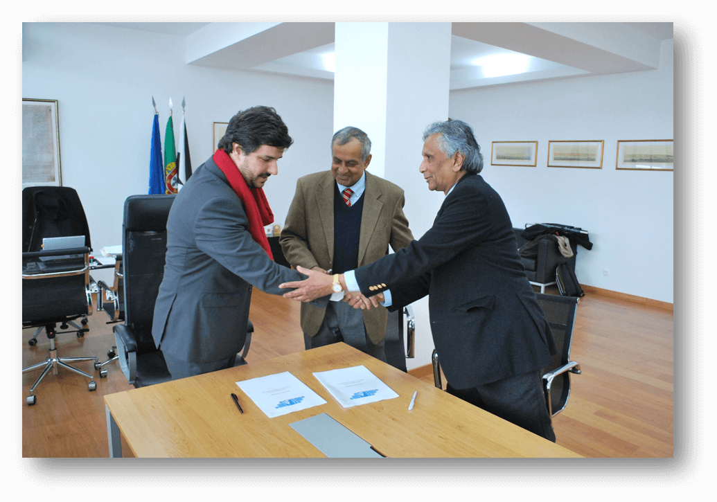 Protocol of Cooperation between the borough of Estrela and Casa de Goa, Associação de Goa, Damão e Diu was signed